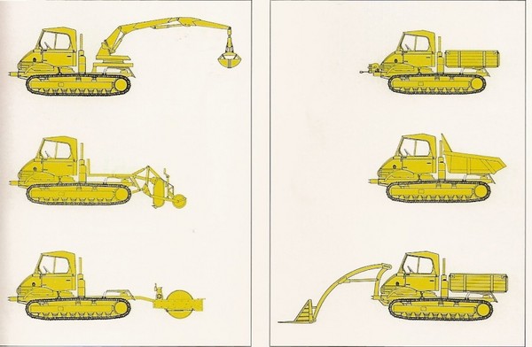 Les Unimog - Modèles de la série 421 - 421.170 Tractortechnic Unitrac UT45