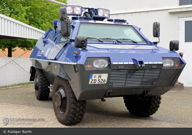 Les Unimog - Modèles de la série 435 - 435.160 Thyssen TM 170 (SW 4)